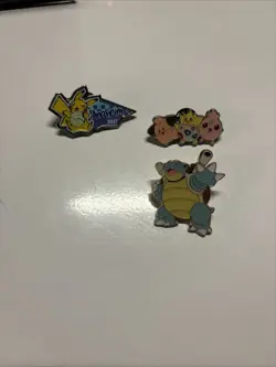 Pokemon Lot of 3 Pins - Image 1