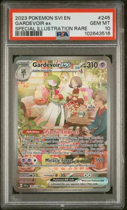 2023 POKEMON SVI EN-SCARLET & VIOLET #245 GARDEVOIR EX PSA 10 - Image 1