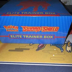 Sword and Shield Base Set ETB Elite Trainer Box Zamazenta Pokemon TCG Sealed - Image 3
