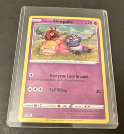 2021 Pokemon Galarian SLOWPOKE SWSH126 -BLACK STAR RARE PROMO- COSMOS HOLO -NM/M - Image 2