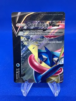 Pokemon Sword & Shield Greninja V-Union SWSH155 SWSH156 SWSH157 SWSH158 Set of 4 - Image 2