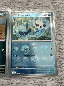 Pokemon TCG White Flare/Black Bolt Master Ball Lot Oshawott/Sandile/Accelgor NM - Image 2