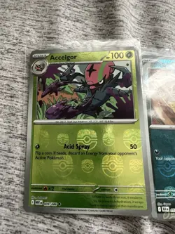 Pokemon TCG White Flare/Black Bolt Master Ball Lot Oshawott/Sandile/Accelgor NM - Image 4