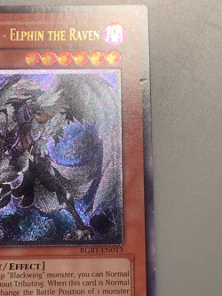 yugioh Blackwing - Elphin the Raven RGBT-EN013 Ultimate Unl Edition near mint - Image 5