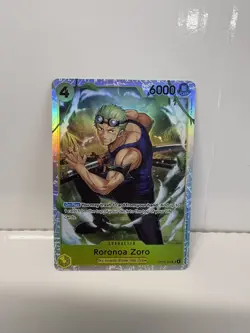 One Piece Roronoa Zoro OP15-113 SR Adventure on Kami’s Island English NM - Image 1