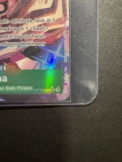 Bandai Perona OP12-034 Legacy of the Master Super Rare Alt Art Foil Character - Image 5