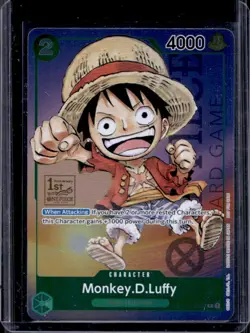2023 One Piece 1st Anniversary Tournament Monkey D Luffy #P-037 - Image 1