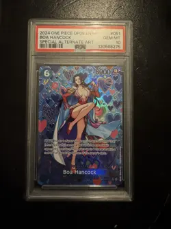 PSA 10 2024 BOA HANCOCK OP07-051 OP09 EMPERORS IN THE NEW WORLD ALT SP ONE PIECE - Image 1