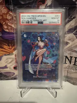 PSA 10 2024 BOA HANCOCK OP07-051 OP09 EMPERORS IN THE NEW WORLD ALT SP ONE PIECE - Image 3