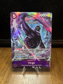 Vergo Alt Art OP14-061 One Piece TCG Azure Sea's Seven English NM - Image 1