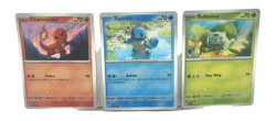 Charmander 047, Squirtle 048 & Bulbasaur 046 ALL 3 Pokemon TCG NM/Near Mint - Image 1