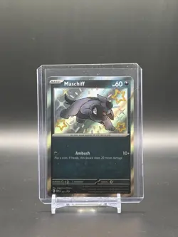 MASCHIFF SVP 071 BLACK STAR PROMO POKEMON (SHINY RARE, NM) - Image 1
