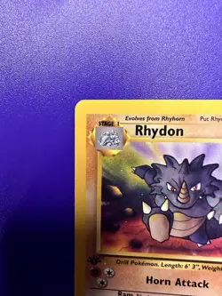 RHYDON #45/64 JUNGLE 1ST EDITION 1999 POKEMON TCG - Image 2
