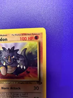 RHYDON #45/64 JUNGLE 1ST EDITION 1999 POKEMON TCG - Image 3