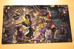 No.568 Yugioh TCG Custom Playmat Ghostrick Siren Witch Werewol YGO Card Game Mat - Image 3