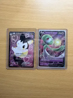 2x Emolga V & Gardevoir V Holo Lot SWSH108 22 Pokemon TCG Cards NM - Image 1
