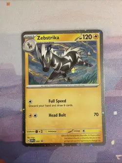 Zebstrika - 201 (Cosmos Holo) 201 Sv: Scarlet & Violet Promo Cards Holo - Image 1