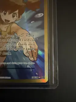 Pokemon TCG Trainer Misty's Determination Full Art Holo Card 108/108 Evolutions - Image 4