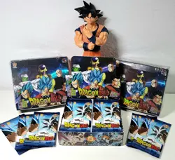 Dragon Ball Super card game Blue Flame edition booster pack Anime CCG - Image 1