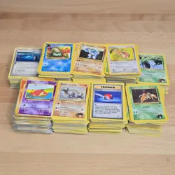 Pokemon Vintage Card LOT 1250+ Cards! - Image 1