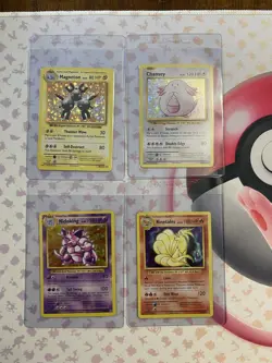 Pokemon TCG Magneton, Chansey, Nidoking, Ninetales XY evolutions 2016 Card Lot - Image 1