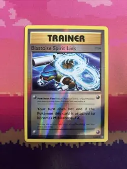 Pokemon Card Blastoise Spirit Link Evolutions Reverse Holo 73/108 Near Mint - Image 1