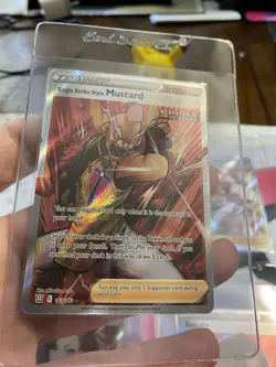 Pokemon TCG Trainer Supporter Full Art Holo Mustard, Dancer, Bruno Card Lot - Image 2