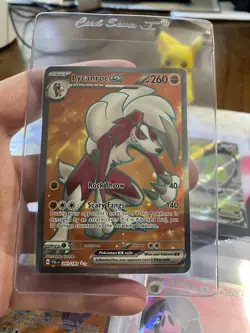 Pokemon TCG Holo Lycanroc EX, Aegislash V, Conkeldurr V, Koraidon EX Card Lot - Image 2