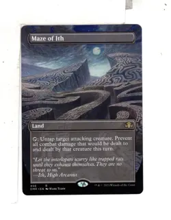 MTG SkeenAB Maze of Ith BORDERLESS from the Dominaria Remastered. NM. - Image 1