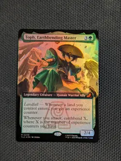 Toph, Earthbending Master Foil Extended Art Avatar: The Last Airbender NM MTG - Image 1