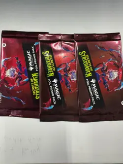 Secrets of Strixhaven 3 FOIL Promo Booster Packs magic MTG FREE US Ship SEALED - Image 1