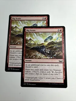 [X2] Big Score - Regular #102 MTG Streets of New Capenna - Image 1