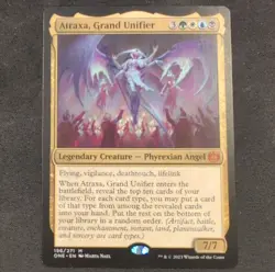 Wizards Atraxa Grand Unifier Phyrexia All Will Be One Mythic Angel Regular 196 … - Image 1