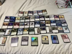 MTG XL Kamigawa Ninja / Samurai/Monk Magic The Gathering Lot (+Anime Art) +Xtra - Image 2