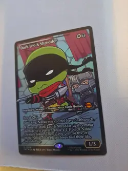 MTG: Dark Leo & Shredder (Foil) (LP): Teenage Mutant Ninja Turtles - Image 2