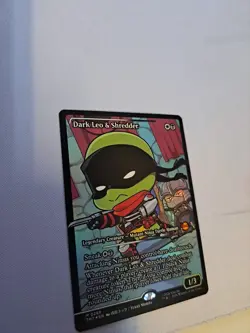 MTG: Dark Leo & Shredder (Foil) (LP): Teenage Mutant Ninja Turtles - Image 3