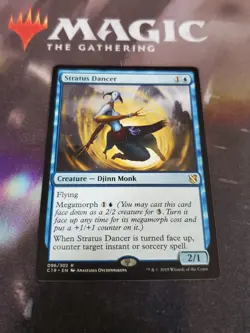 MTG. 2x Stratus Dancer. Commander 2019. Lp - Image 1