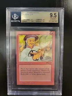 Aladdin Arabian Nights BGS 9.5B MTG - Image 1