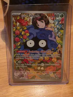 Pokemon Ascended Heroes- Erika's Tangela Illustration Rare (IR) 218/217 - Image 1