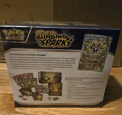 Pokemon TCG Scarlet & Violet Surging Sparks Pokemon Sealed Elite Trainer Box ETB - Image 2