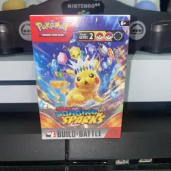 Pokemon Scarlet and Violet Surging Sparks Build and Battle Box [SV08] Sealed - Image 1