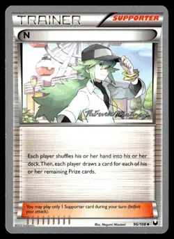 2012 Black & White - Dark Explorers world championships 2015 N Uncommon #96 - Image 1
