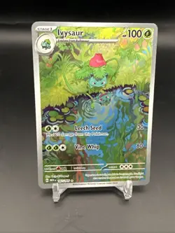 Pokemon TCG | Ivysaur - 167/165 | SV 151 Illustration Rare | English - NM - Image 2