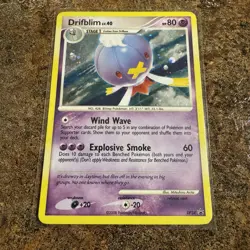 Pokemon Card - Drifblim Diamond and Pearl Promos DP34 Promo Holo LP - Image 1
