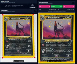2001 Pokemon Neo Revelation Holo Houndoom #8 INCREDIBLE CONDITION GRADEABLE!!! - Image 2