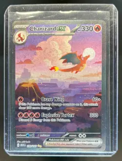 2023 Pokemon SV 151 Charizard ex #199/165 - Image 1