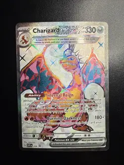 Charizard ex #56 Black Star Promo Scarlet & Violet Pokemon Card - Image 1
