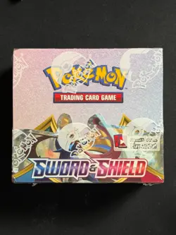 Pokemon TCG Sword & Shield Base Set Booster Box Factory Sealed 36 Packs RARE - Image 1