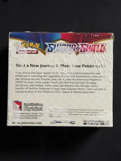 Pokemon TCG Sword & Shield Base Set Booster Box Factory Sealed 36 Packs RARE - Image 2