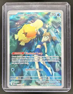 2025 Pokemon Destined Rivals Misty's Psyduck #193/182 - Image 1